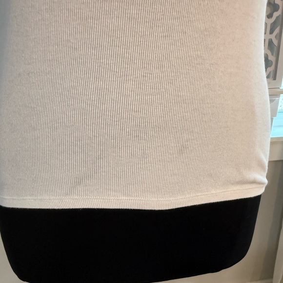 White Ribbed Tank Top - Picture 4 of 10